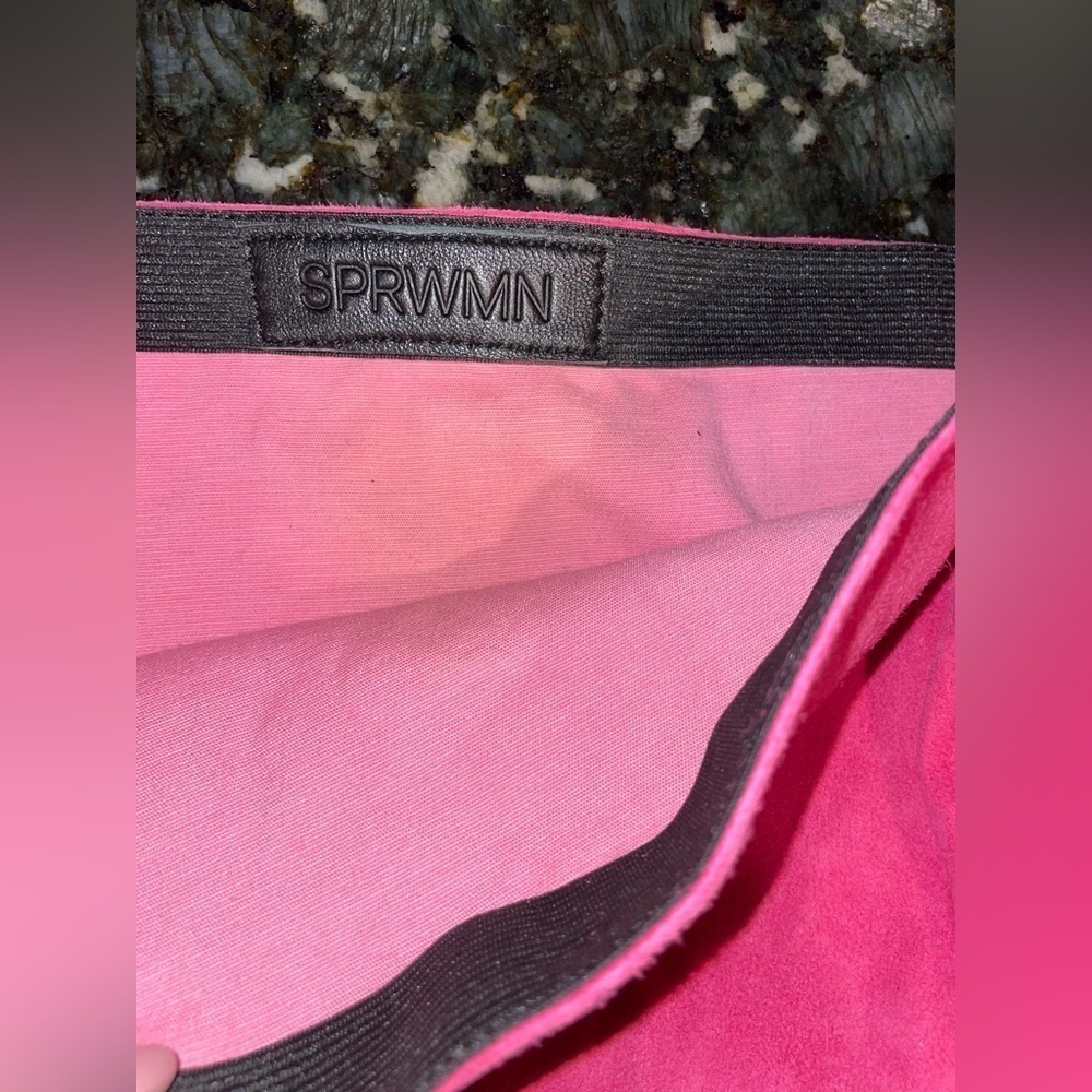 New! SPRWMN Suede Micro Tube Top in Pink 🩷 Small NWT! - Picture 16 of 16